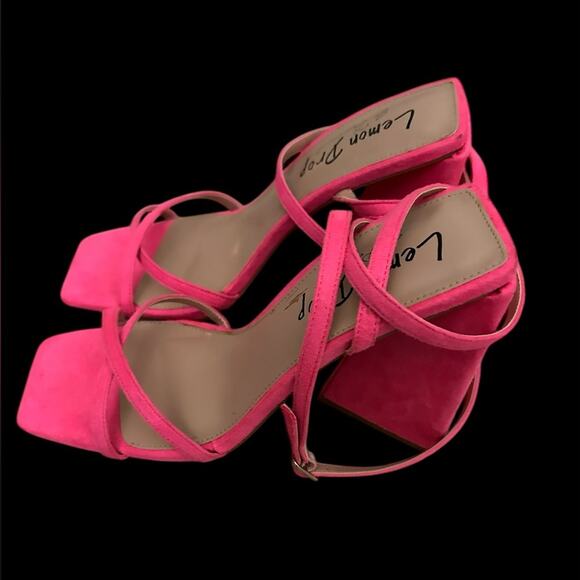 Lemon Drop by Privileged Pink Hadley Platform Heels Privileged Dolls Kill 7.5 - Picture 1 of 9